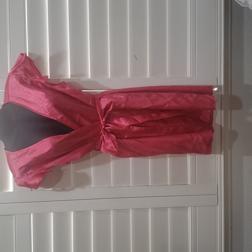 Frederick's of Hollywood shirt sleeve robe